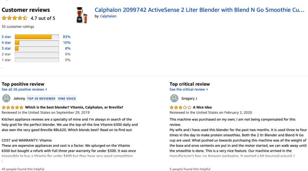 Calphalon 2099742 - Customer Reviews - Bill Lentis Media